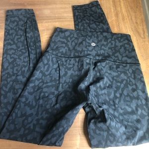 Lululemon wunder under leggings 25” size 4